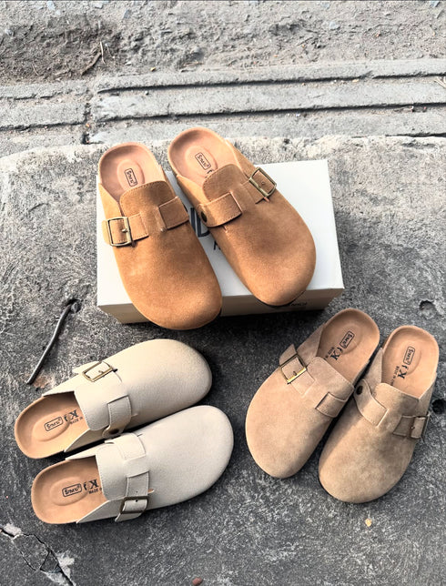 Single Belt Slid On Clogs
